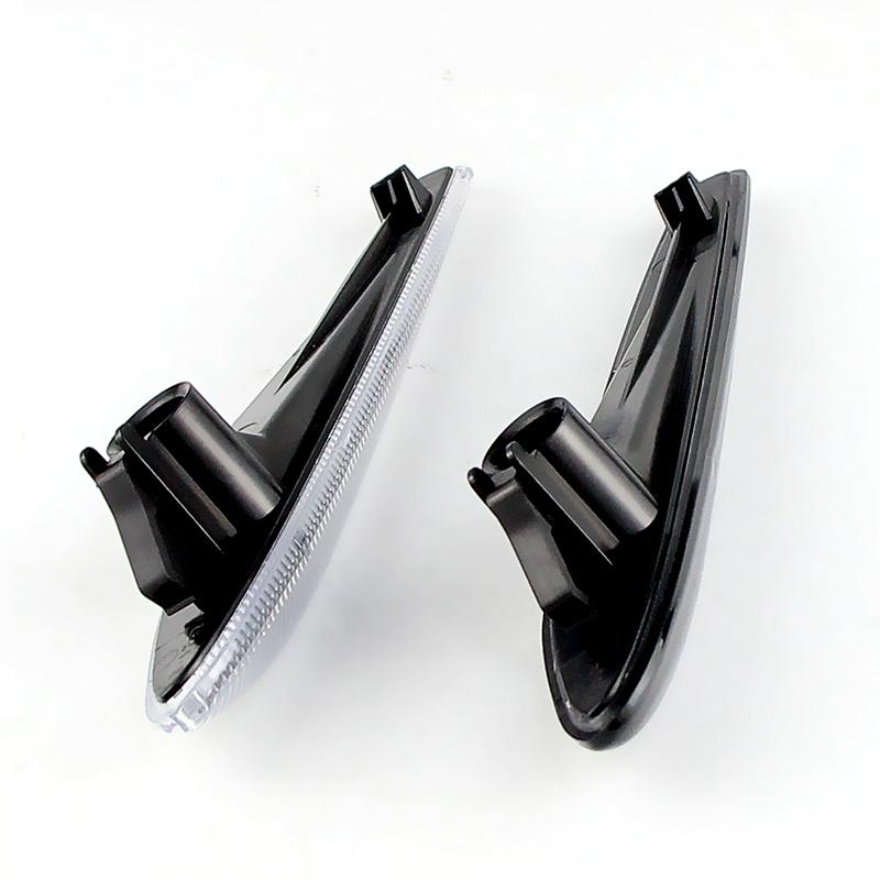 2PCS No Bulbs Car Fender Indicator Light Housing Covers Shells For Alfa Romeo 159 Sportwagon Spider Brera typ 939 2006-2011