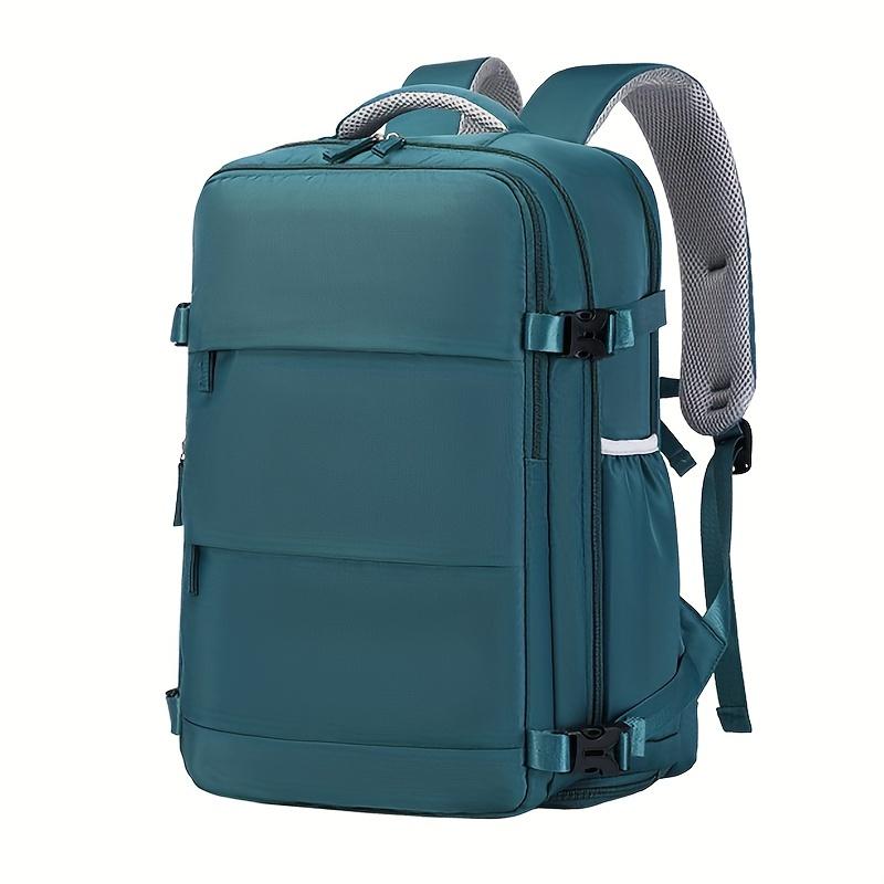 Sac à Dos de Voyage Grande Capacité avec Compartiment à Chaussures Dacron Léger Sac à Dos Quotidien pour Ordinateur Portable avec Port de Charge Mode Voyage Commu