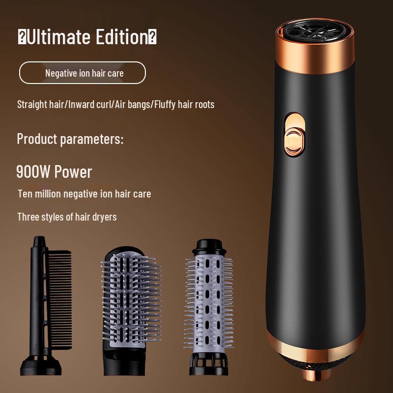 High-Speed Six-in-One Negative Ion Hair Dryer & Comb US Standard
