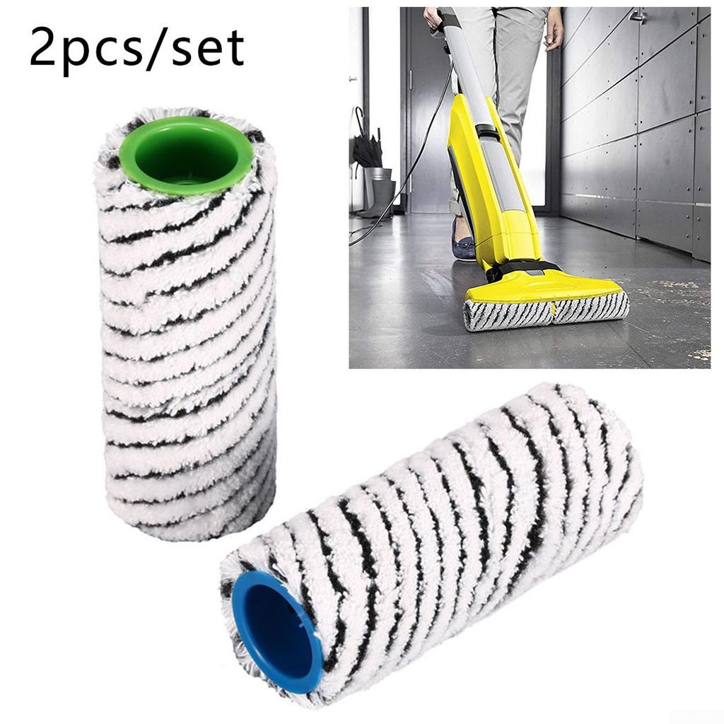 Juego De Cepillos De Rodillo Principal Lavabl En Seco Y Húmedo, Reputo Para Karcher FC3 FC3D FC5 FC7, Accorios Para Aspiradoras De Suelo Manual Para El Hogar - AliExprs