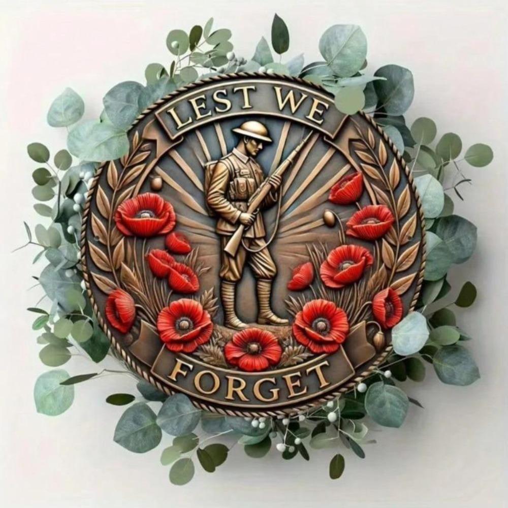 Metal Wall Art Plaque Decoration Gift Memorial Garden Home Decor