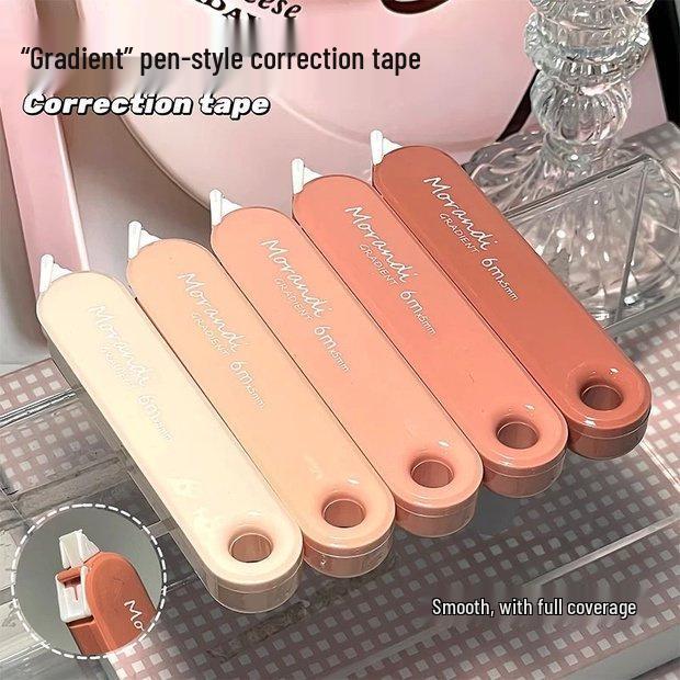 

Высококачественная корректирующая лента большой емкости с градиентной заливкой для плавного письма - Идеально подходит для учеников начальной школы