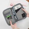 Korean Style Waterproof Passport and Document Organizer – Large Capacity Travel Wallet