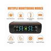 Kabelloses Solar-TPMS LCD Auto-Reifendrucküberwachungssystem mit 4 externen Sensoren Solar Automatisch