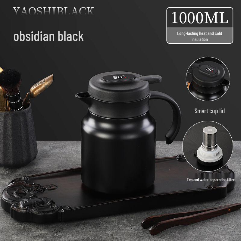 Smart Stainless Steel Insulated Kettle with Digital Display, Large Capacity, for Tea and Stew - Thermos Flask 2025