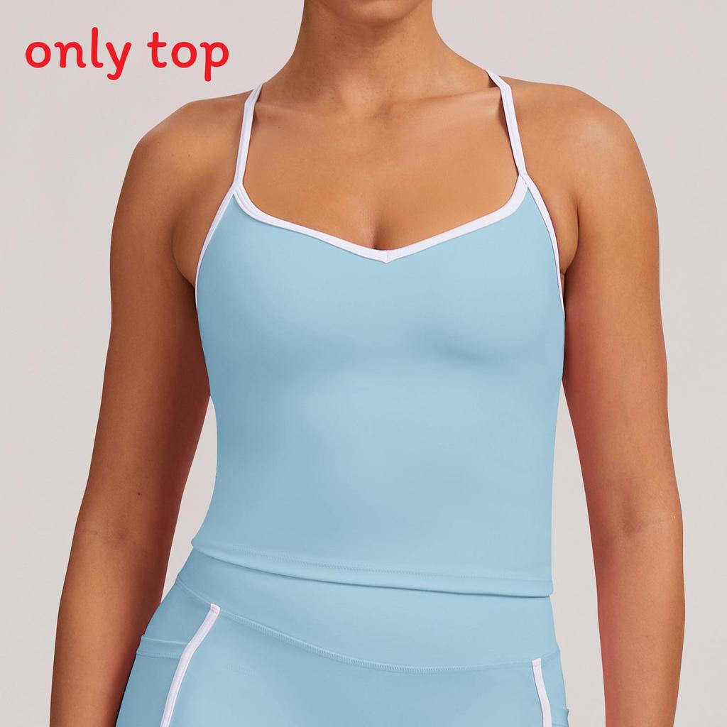Débardeur de Yoga Femme en Tissu à Séchage Rapide pour la Course à Pied et les Activités de Fitness