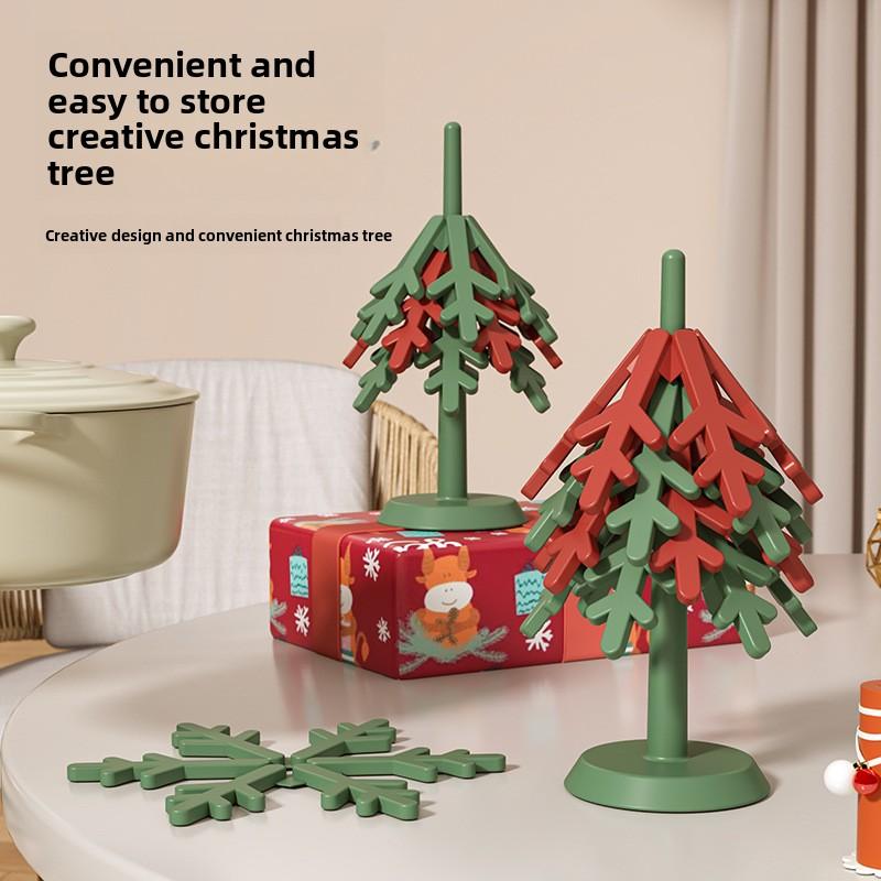 Small Tree Insulation Mat, Dining Table Anti-scalding and High Temperature Resistant Placemat