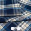 Japanese Plaid Pleated Skirt Fabric - Yarn-Dyed Polyester for DIY Scrunchies & Crafts