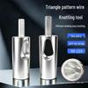 Silver Triangle Pattern Wire Knotting & Twisting Tool