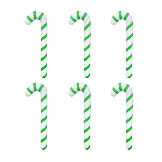 Candy Canes Balloons for Christmas Decorations Large Candy Sticks