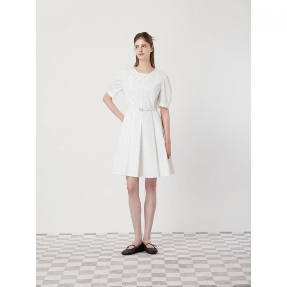 Cc Collect Tuck Panel Flare Mini Dress C252mse036
