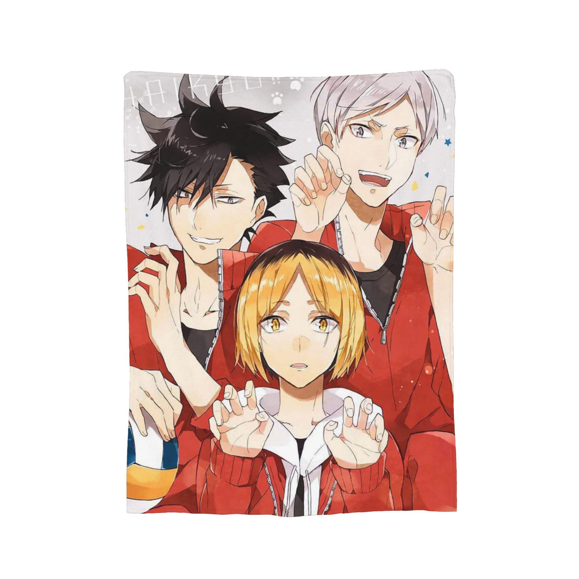 

Хайкью Кагеяма 09 Шерстяной плед Потрясающие пледы для дивана, постельного белья, гостиной 150*125см Покрывала, 30x40in