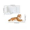 3D Simulation Cat Candle Shaped Silicone Mold Animal Fondant Mould Diy Chocolate Baking Mold Gypsum Molds Cake Decorating Tool