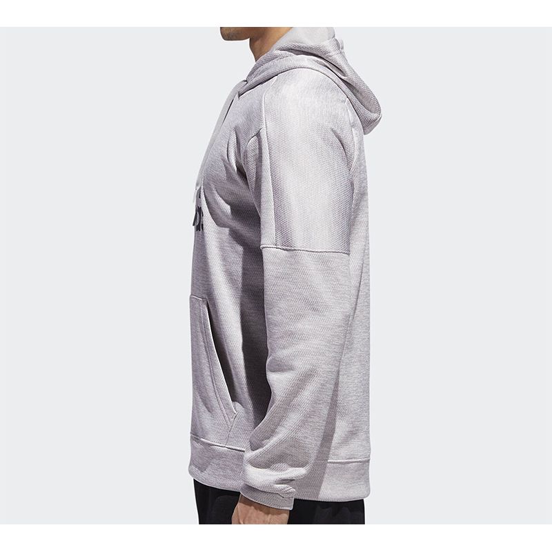 adidas Originals Men's Large Logo Pullover Hoodie Grey DH9017