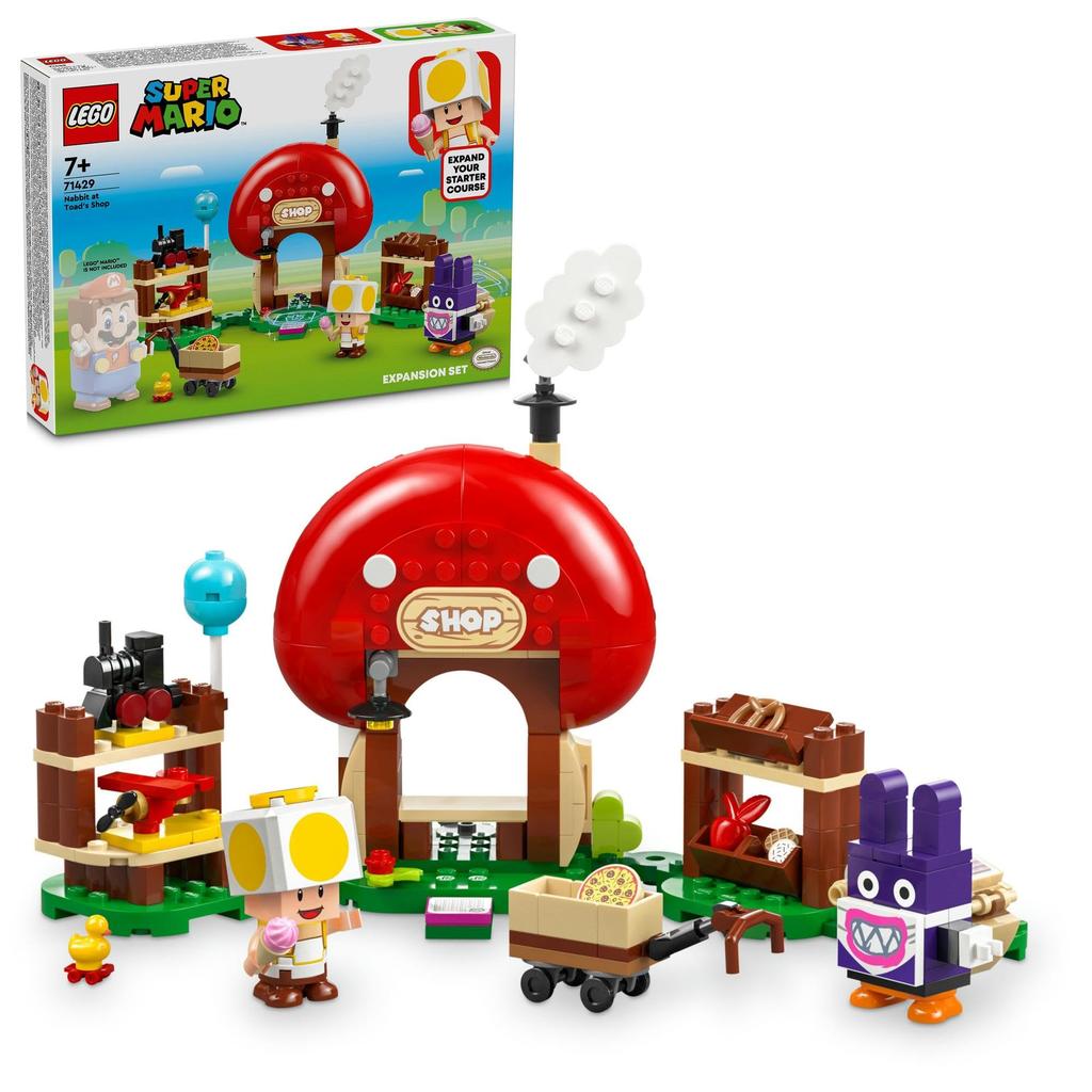 LEGO Super Mario Totten and Toad Shop Toys Present Birthday Block Christmas Mario Goods Game 71429