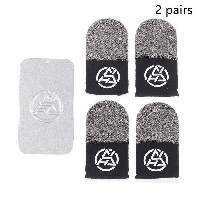 

1/2 пары светящихся на кончиках пальцев, влагостойкие игровые напальчники, чехлы, чувствительные мобильные сенсорные перчатки для телефонных игр PUBG