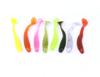 50Pcs/Bag T Tail Silicone Soft Bait Fishing Artificial Worms Soft Lures Carp Fishing Accessories