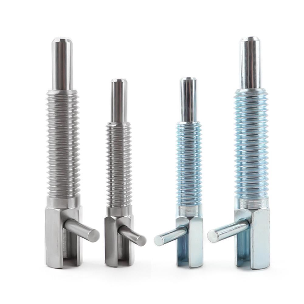 Lever Type Hand-Retractable Plungers Stainless Steel/Carbon Steel Indexing Plungers Spring Plunger With Coarse Thread M6 M8 M10 M12 M16