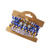 Elastic Adjustable Beaded Bracelet SportS Design For Men Women Unisex Football Baseball Fan Jewelry Wristlet