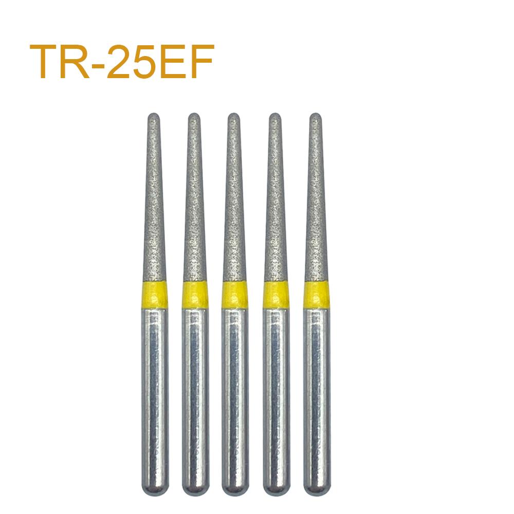 5Pcs/Pack, Jnsur Dental Diamond Burs Dental Drills For High Speed Handpiece Fg Dia 1.6Mm Dental Lab Technican Dentistry Material