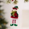 Stuffed Hanging Bell Elf Boy Girl Elf Plush Doll Party Supplies Christmas Elf Doll  Kids Gifts