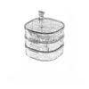 1pc 3 Tier Jewellery Organiser, 360 Rotating Jewellery Organiser , For Hairbands Earrings Rings Necklaces