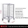 9-Layer Stainless Steel Meat Hanging Rack