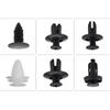 100PCS HE26 Car Rivet Fixing Hook Set For Fender Clamps Plug Suspension Rivet Threshold Repair Clamp On Finish Panels