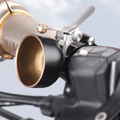 Aluminiowy dzwonek rowerowy Klakson rowerowy Wyraźny głośny dźwięk W stylu retro Łatwa instalacja Dzwonek na kierownicę Akcesoria do klaksonu rowerowego