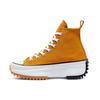 Run Star Hike High Saffron Yellow Unisex Sneakers White Black 168893C