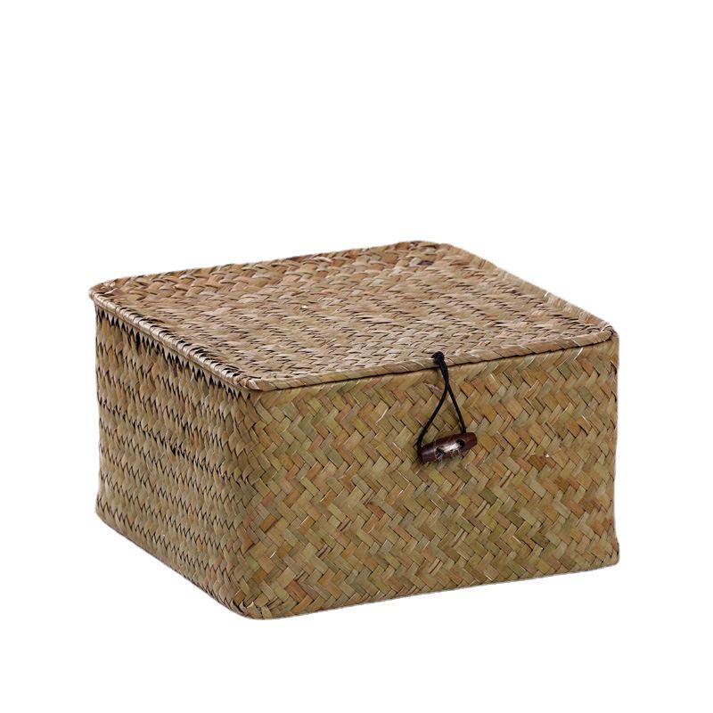 012S Hand-Woven Seagrass Storage & Celebration Box
