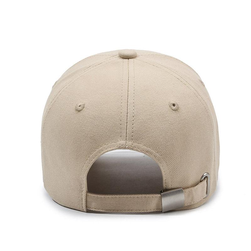 Vår-sommer-brodert baseballcaps herrebokstavhette kvinnelig utendørs solskjermhette