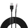 2meters USB Mouse Line Wire Cable Replacement Repair Accessory For Logitech G500s Game Mouse