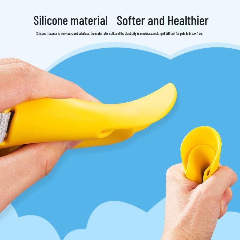 Silicone Dog Muzzle - Anti-Bite, Soft Training Duckbill