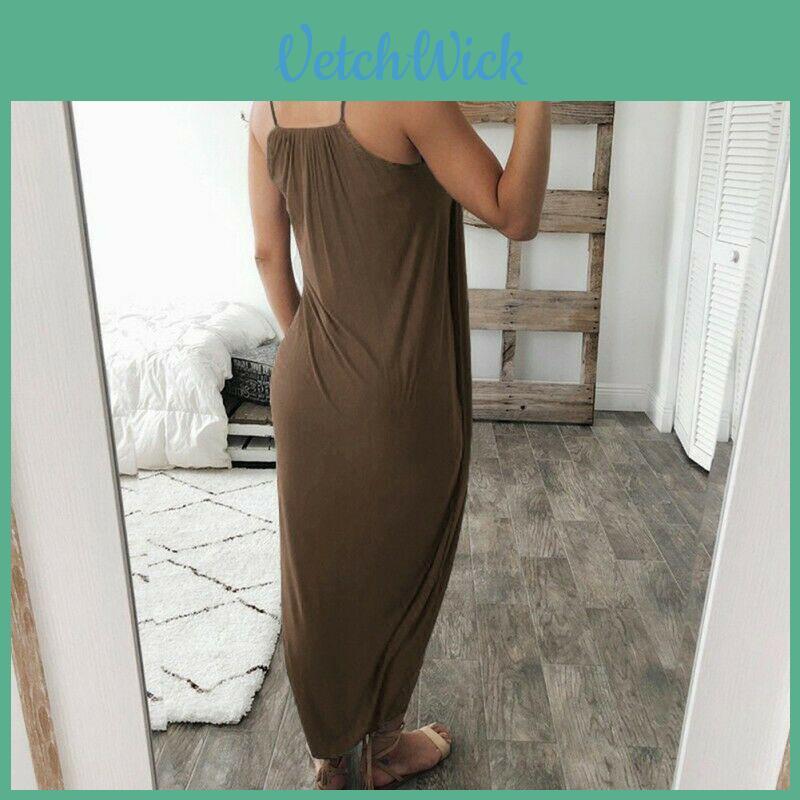 Elegancka Letnia Sukienka Maxi Plus Size Dla Kobiet Bez Rękawów Z Wysokim Stanem