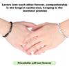 Relationship Friendship Gift Bracelet 1pcs Best Friends Couples Bracelets for Women Men Matching Bracelet Promise Bracelet