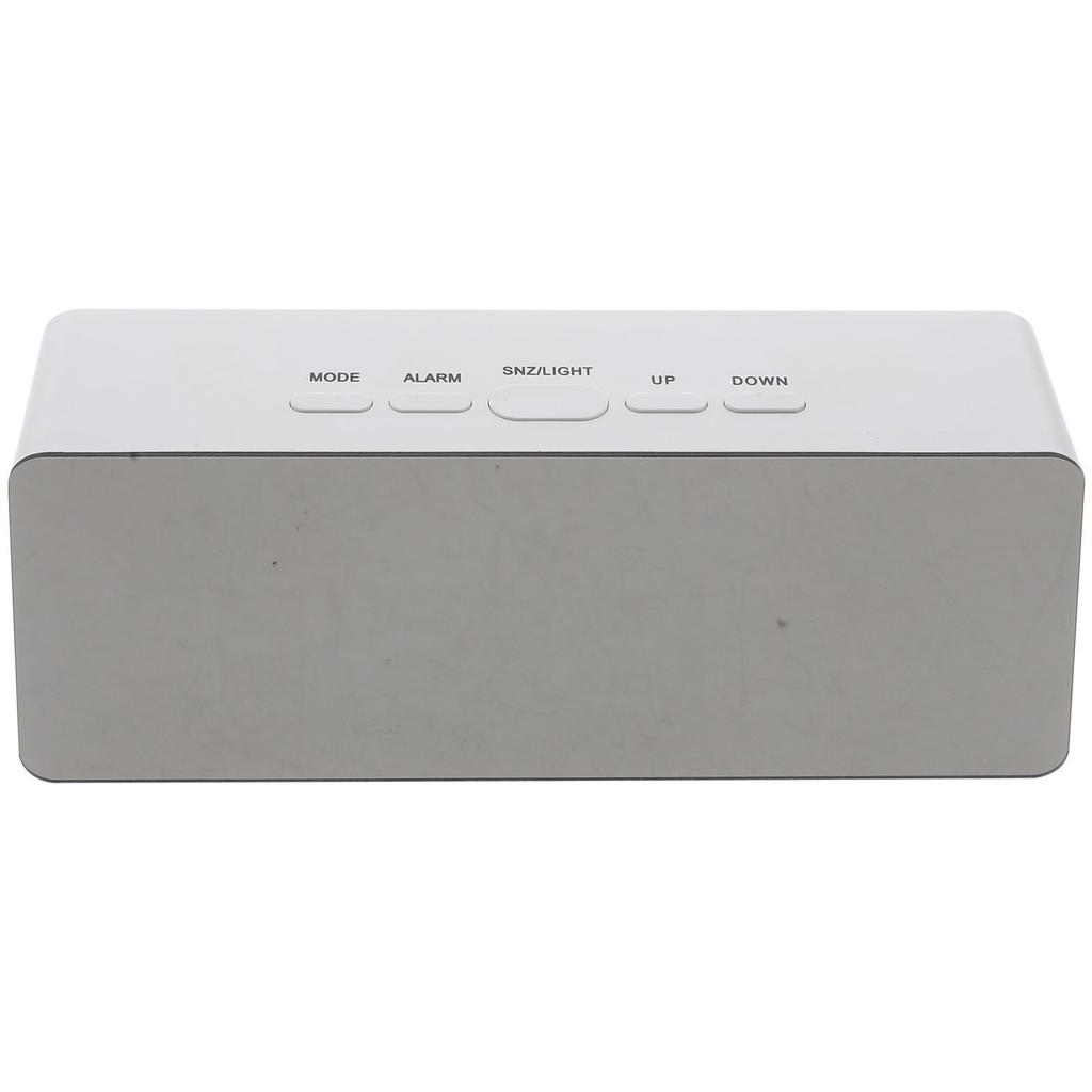 Sturdy Digital Desktop Clock Multi-Functional Alarm Clock for Bedroom Desk Decor Digital Alarm Clocks for Bedrooms