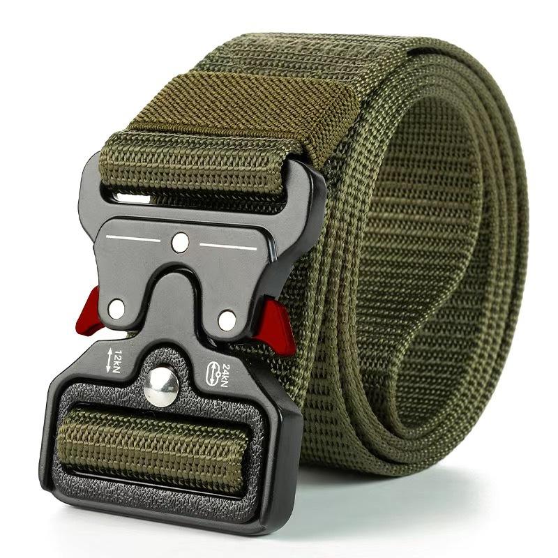 6Colors Men's Belt Outdoor Multi Function Belt High Quality Canvas for Nylon Male Luxury Belts Women's Sports Jeans Belt Neutral Belts