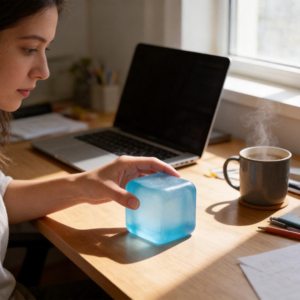 Sensory Stress Relief Cube Fidget Toy For Kids And Adults