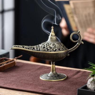 Aladdin's Lamp Incense Burner Indoor Aromatherapy Burner Ornament