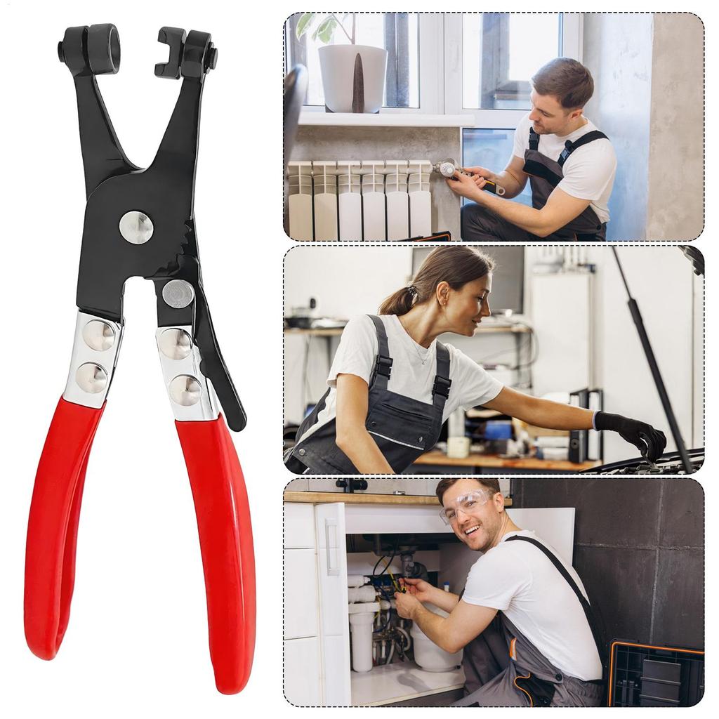 Schlauchklemmenzange Schwerlast Rutschfest Auto Wartungs-Gadgets Ohrklemmenzange Für Autoreparatur Motorrad LKW Wartung