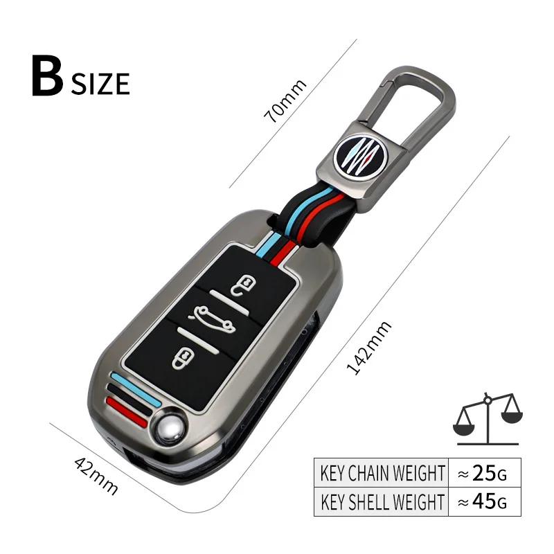 Autoschlüsselhülle Schale für Peugeot 208 308 408 508 2008 3008 4008 5008 für Citroen C3 C4 CACTUS C6 C8 3 Tasten Klappschlüssel