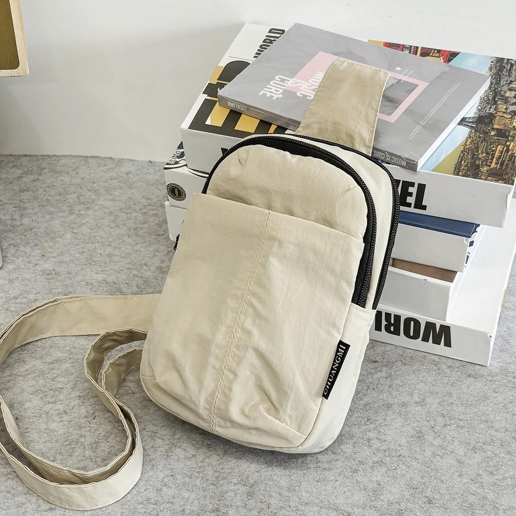 Men's Crossbody Bag, New Trendy Small Shoulder Bag, Summer Sling Bag, Chest Bag, Women's Cycling Hiking Bag, Student Backpack