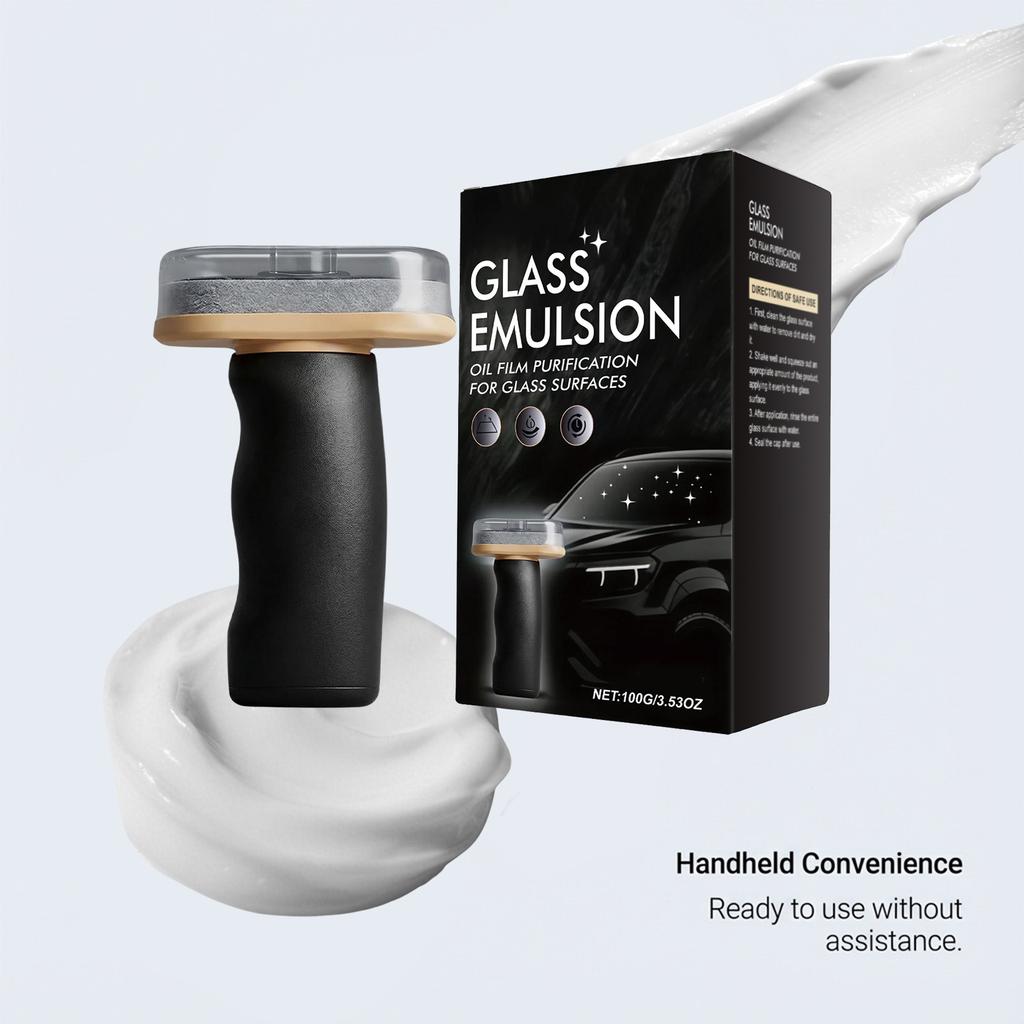 Car Glass Oil Film Cleaning Brush  100ml