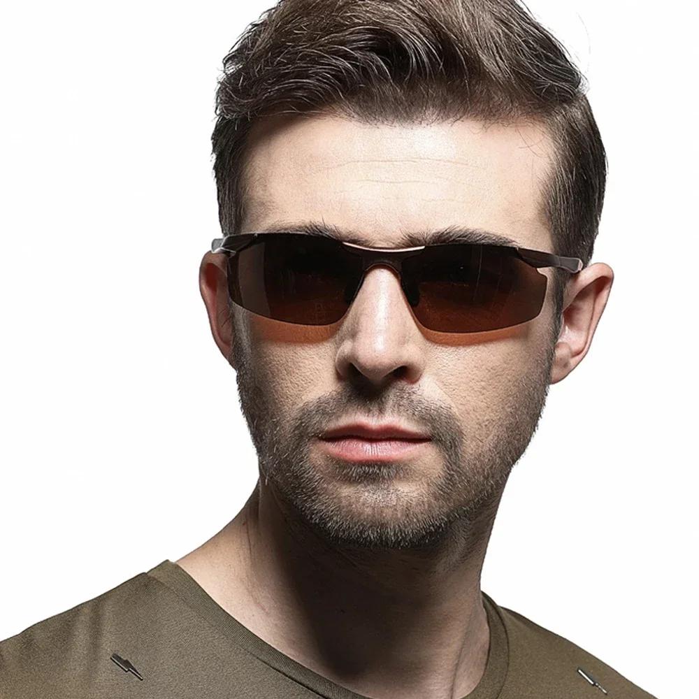 UV400 Classic Sunglasses for Men Women Metal Frame Anti Glare Driving Eyewear Fashion Sun Shades