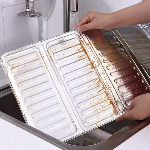 Set of 2, 32.5cm high, oil splash guard, range guard, oil splash guard, gas stove cover, gas stove oil splash guard, oil splash prevention guard, stov