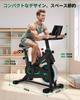Lansare în DMASUN Aero Home Quiet Spin Magnet de fitness Șa și mâner reglabil în trepte Suport în 4 puncte triunghiular 160 kg Încărcare În interiorul camerei Spinning