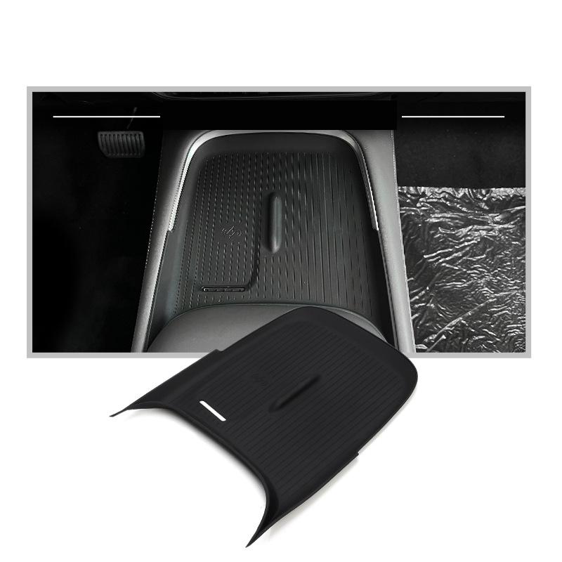 For Changan Deepal S07 S7 Car Styling Central Control Wireless Charging Silicone Pad Central Storage Dustproof Mat Acccessories
