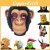 Rolig djurhuvudbonad för Halloween Cosplay Latexmaterial Olika designer Perfekt för utklädning Roliga rekvisita Karaktärer)
