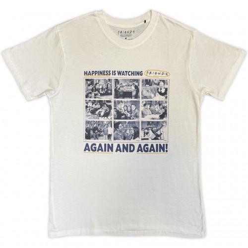 Friends Unisex Adult Happiness Is Watching Friends T-Shirt